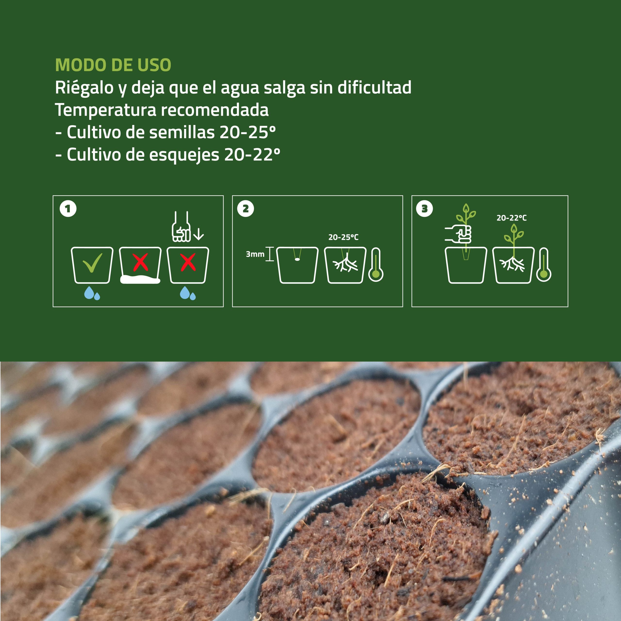 Semilleros Secos Bandeja de Germinación - Imagen 5