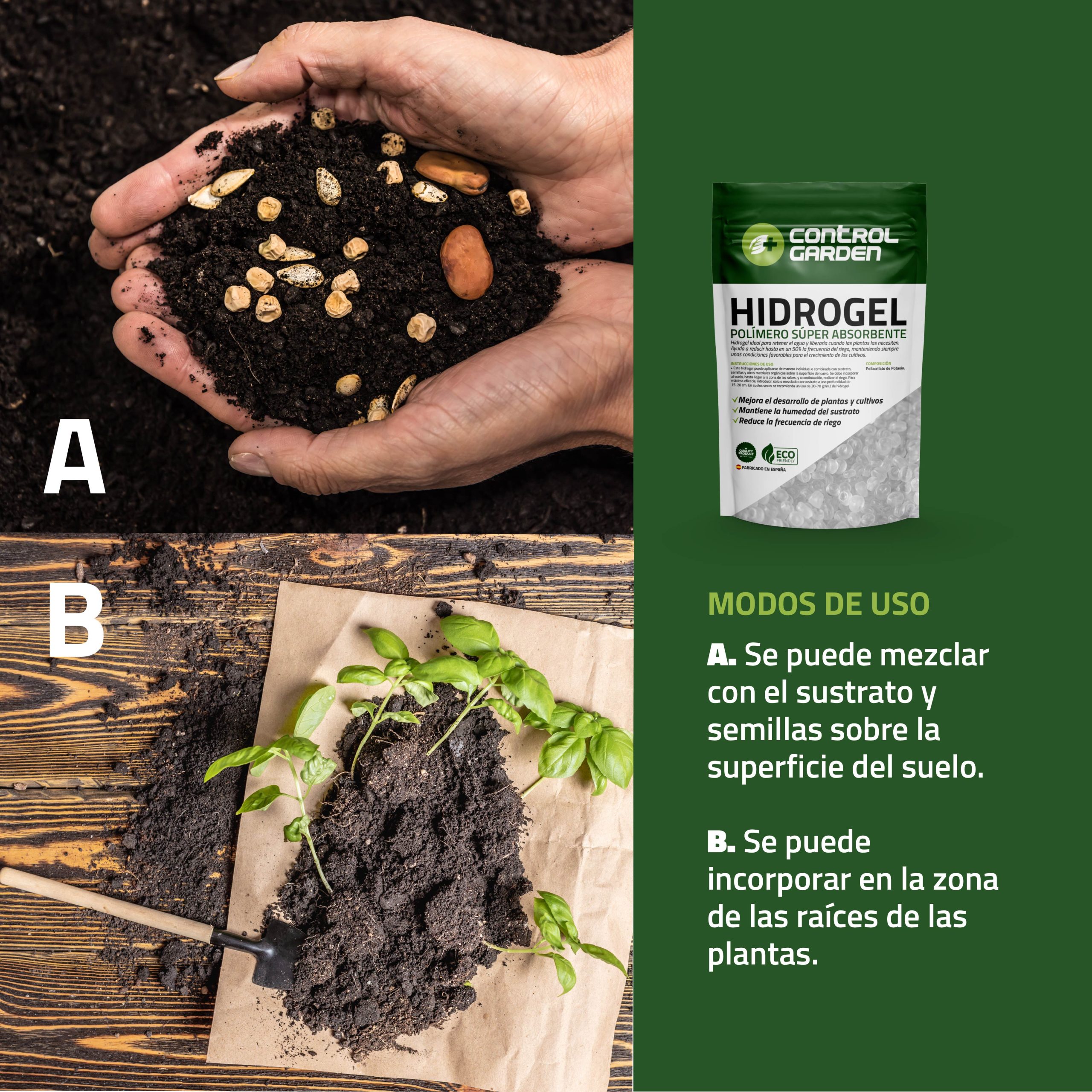 Hidrogel Retenedor de Agua 1 Kg - Imagen 4