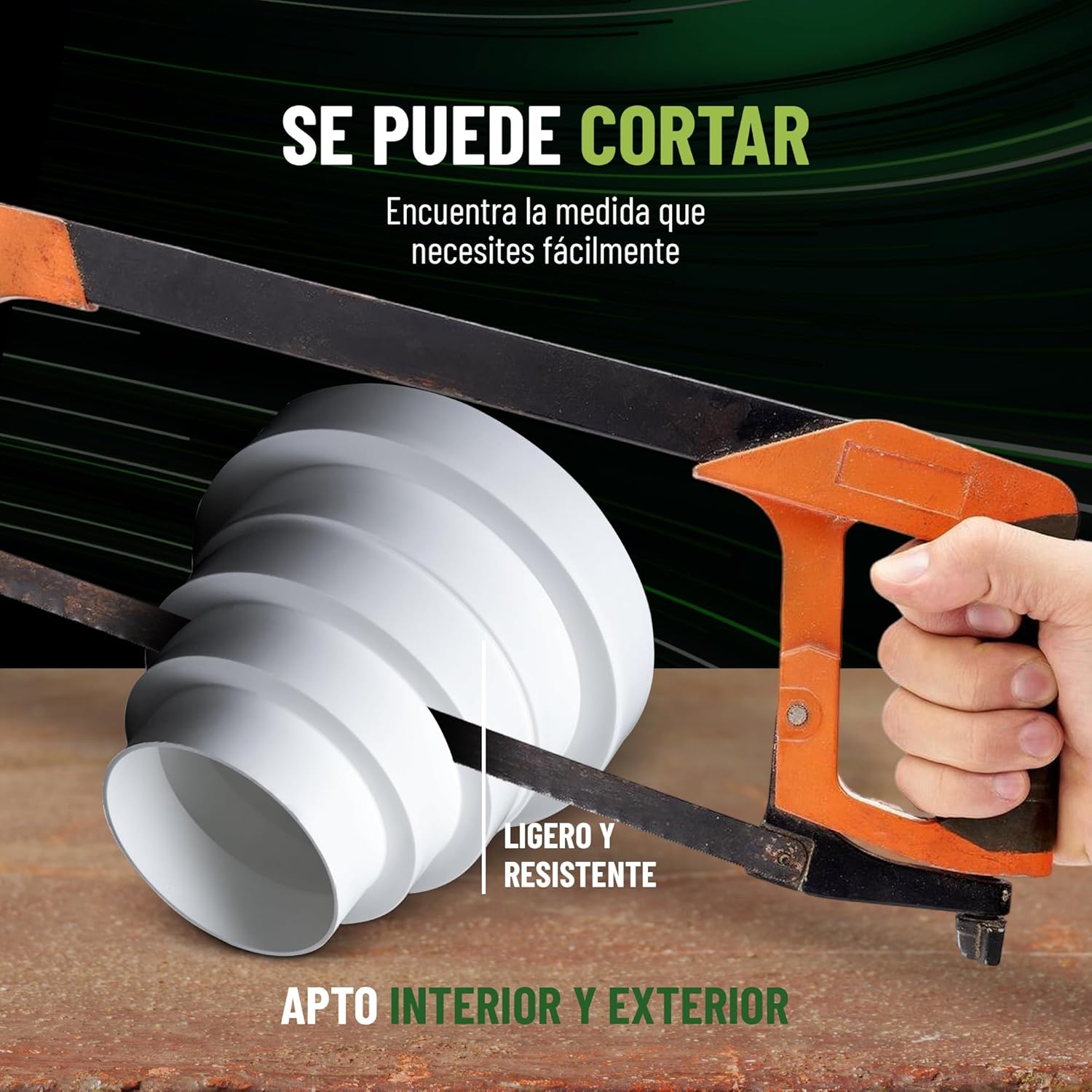 Reductor Blanco Universal para Sistemas de Ventilación - Imagen 5