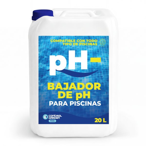 CONTROL GARDEN Bajador Ph Líquido 20 L para Piscinas
